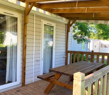 Angicourt Other | Camping la Faloise - Mobil-home 2 chambres