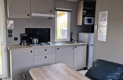 Sallertaine House | Camping Les P'tites Maisons dans la Prairie * - Family mobile home 4 people. - 2CH 4 people