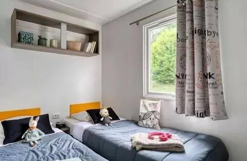 Privas House | Camping Sandaya Les Jardins De Privas **** - Mobile home for 6 people