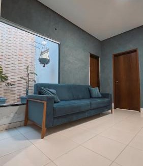 Juazeiro House | Casa 3 Quartos , Ar Condicionado e Área de Churrasco com Ducha