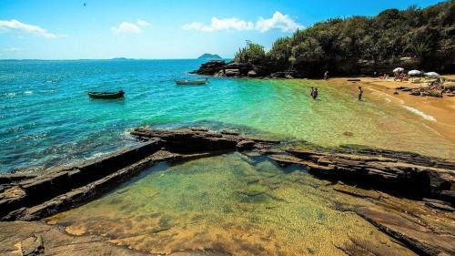 Sao Jose Villa | Casa ampla: 450 metros da praia de Geribá com piscina e churrasqueira