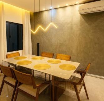 Juazeiro House | Casa Climatizada com Piscina e Área de Churrasco 400B