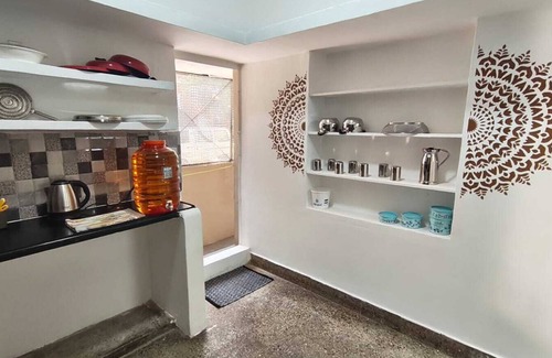 Bengaluru House | Casa de Familia - 2BHK - Homestay - Manyata Tech Park - Hebbal Kempapura