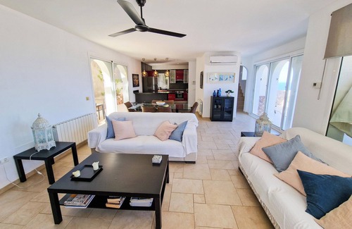 La Parata Ski Chalet | Casa Gudrum - villa with 3 bedroom, 2 bath, pool and stunning sea views