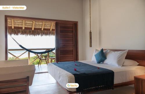 Fortim House | Casa KitePirosca, quartos com vista mar em Fortim