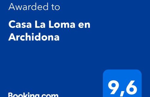 Archidona House | Casa La Loma en Archidona
