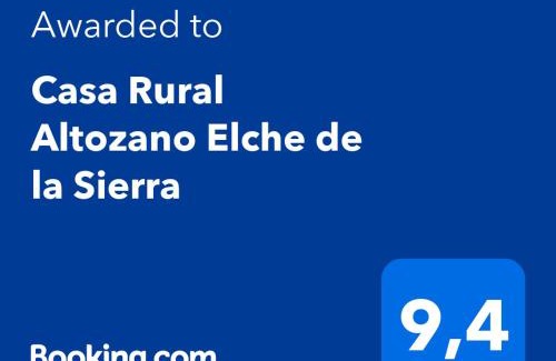 Elche De La Sierra House | Casa Rural Altozano Elche de la Sierra