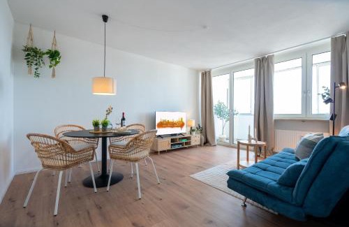 Oberhausen Apartment | CASA Sunset Augsburg - unvergessliche Aussicht - 1min zu TRAM&Bus
