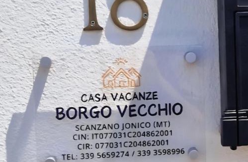 Scanzano Jonico House | Casa Vacanze BORGO VECCHIO