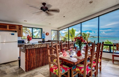 Akumal Villa | Casa Zama - Stunning ocean views and privacy at this poolside oasis