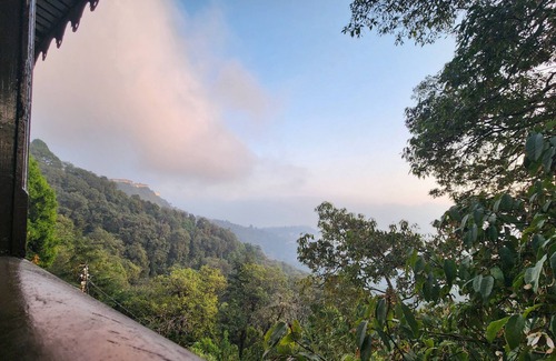 The Mall Road Villa | Centrally-located Rustic Villa in the woods. (900 meters from Mall road)