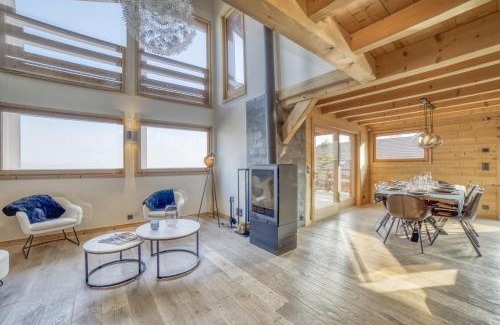 Sallanches Ski Chalet | Chalet face au Mont-blanc