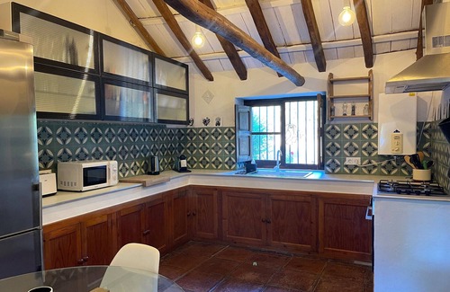 Jimena de la Frontera House | Chalet 'Finca El Búho Oak Natural Park' with Sea Views, Wi-Fi and Air Conditioning