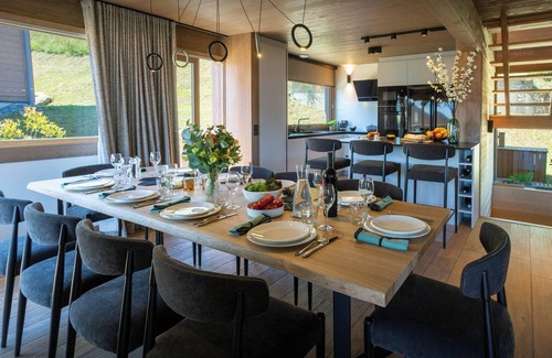 Combloux Ski Chalet | Chalet Grand Soir - nordic bath and wonderful views - OVO Network