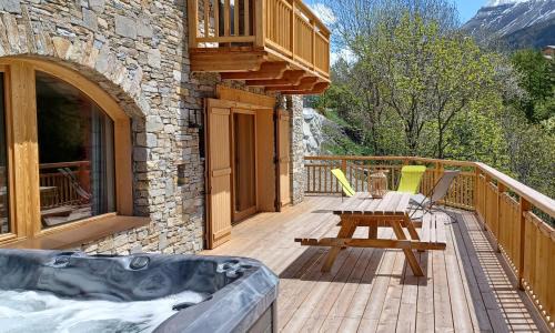 Val Cenis Apartment | Chalet La Turra, Spa privée