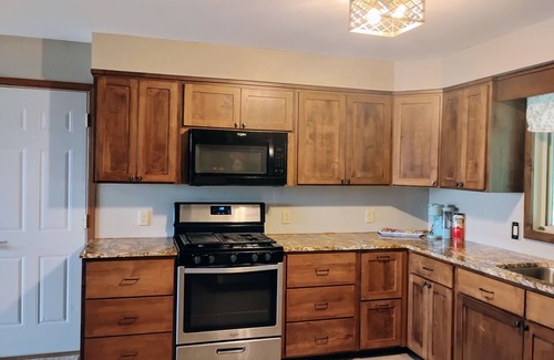Long Prairie House | Charming 3-bedroom house on Lake Charlotte in Long Prairie.