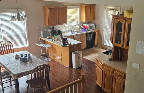 Kansas City House | Charming Master Bedroom Dedicated Bathroom