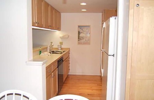 River Run Condo | Charming River Run condo with pool. Walk to ski mountain & town!