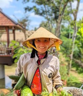 Bao Loc House | Charming Wooden House with Herbal Farm Vibes