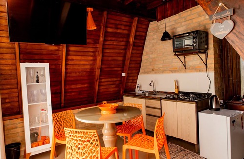 Picarras Ski Chalet | Charmoso Chalé das Estrelas Para 4 Pessoas