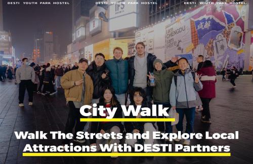Chengdu City Centre Hostel | Chengdu Desti Youth Park Hostel TaiKooLi