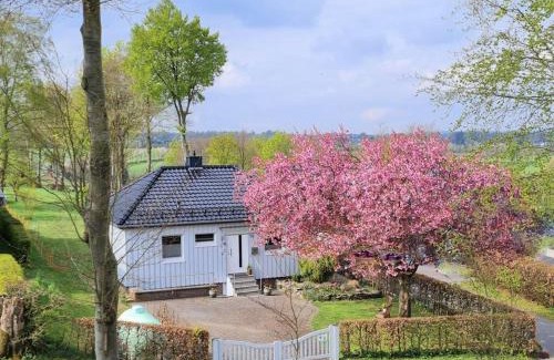 Rohren House | Cherry trees in blossom