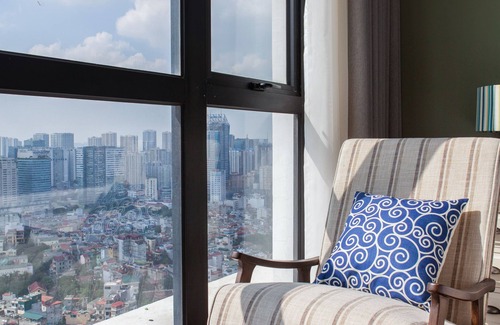 Thanh Xuan Apartment | Chi's house#Vinhomes Royal city#2bedroom#indoor and outdoor pools