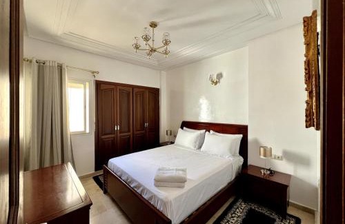 Ville Nouvelle Apartment | Chic & Spacious 4BR with Jacuzzi-Fez New City Stay