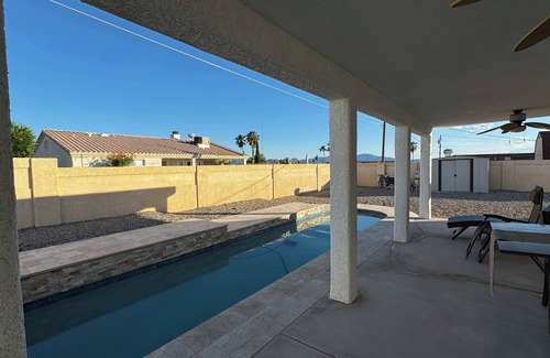 Havasu Foothill Estates House | Chippy, Saltwater Pool & Hot tub