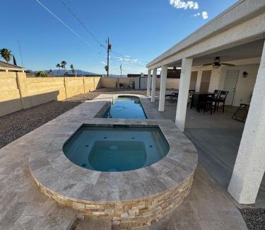 Havasu Foothill Estates House | Chippy, Saltwater pool & Hot tub