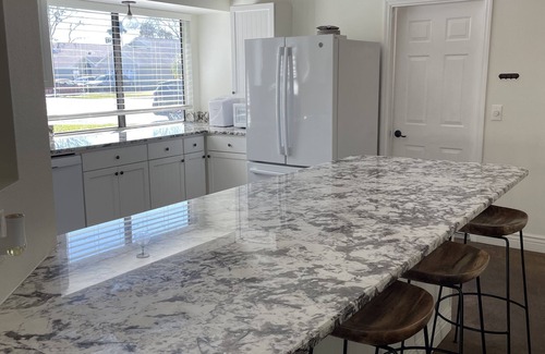 Lantern Park Units House | Close to beach! Family-sized home with pool and hot tub.