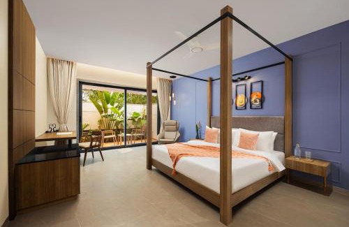 Vagator Villa | Cloud 7 by ELIVAAS Luxurious 4 BHK Villa with Pvt Pool and Jacuzzi