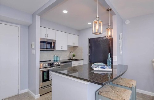 Virginia Beach Condo | Coastal Beach condo with indoor pool, ocean views, steps to the beach