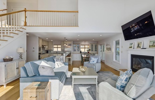 South Bethany House | Coastal Bliss Nestled in Bethany Beach: Oceanside, Elevator, Sleeps 16