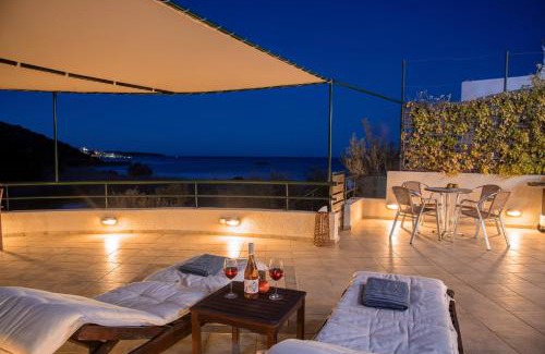 Almyros Villa | Coastal Dream beachView Jacuzzi& sauna free parking WiFi 2 bedroom