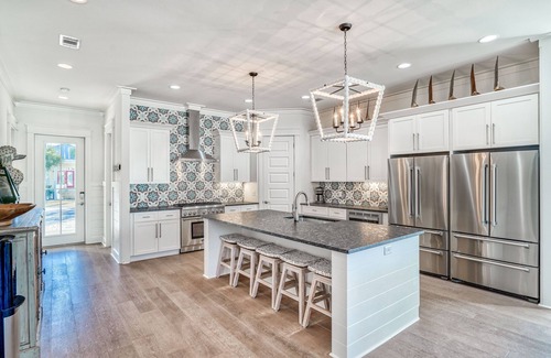 Seacrest House | Coastal retreat ideal for families w/private pool, BBQ, fenced yard, & game room