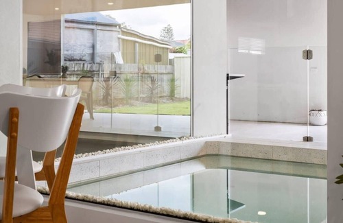 The Entrance North House | Coastal Retreat Plunge Pool with Pool Table