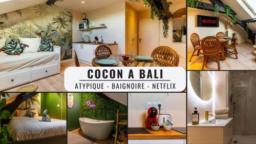 Faubourg Sud Apartment | Cocon à Bali - Voyage à Dijon