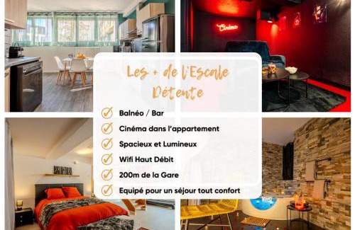 Montbeliard Apartment | Cocon Relax - Jacuzzi - Cinéma
