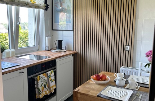 Marialinden Apartment | Comfortable living in the countryside. Central location in Marialinden, directly on the Way of St. James.