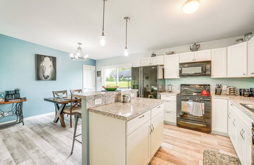 Lairdsville House | Comfortable Muncy Home w/Serene Views!