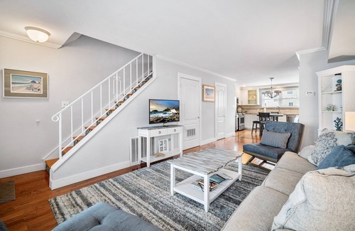 Brigantine House | Condo across from beautiful beach with Pool!nTwo Floors!