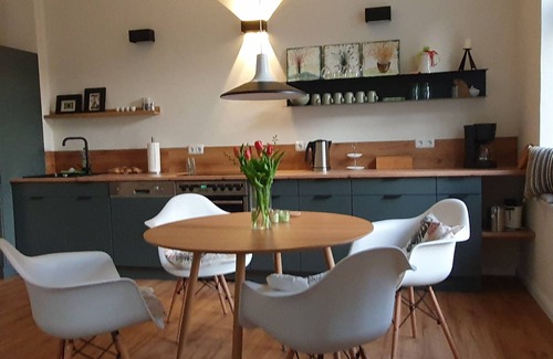 Meissen Apartment | Cosel Apartment, Altstadt, zentral, voll ausgestattete Wohnküche, WLAN, Balkon