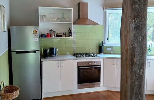 Middleton Ski Chalet | cosy cottage with wood heater, surrounded by bushland