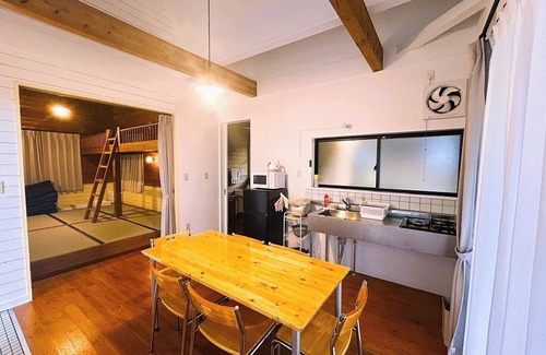 Miyazaki Cottage | Cottage for up to 8 people Kitchen shower bedd/Miyazaki Miyazaki