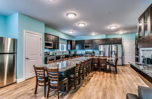 Cherry Grove Beach House | Covered Outdoor Area Private Pool/Spa/Theater Room/350 feet to the Beach Access