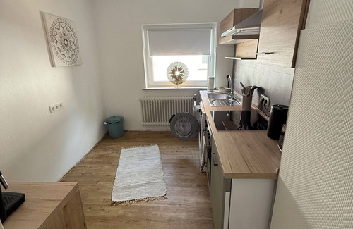 Bremen-Vegesack Apartment | Cozy 2-room apartment with large roof terrace