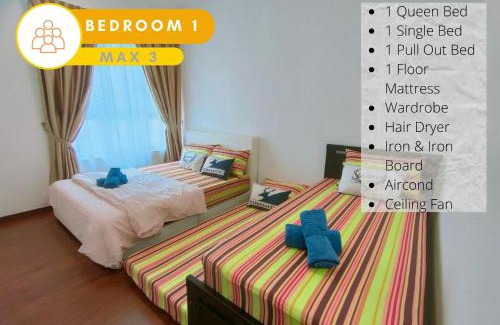 Shah Alam Apartment | Cozy 2R2B Relaxing Skyline Views #GA2