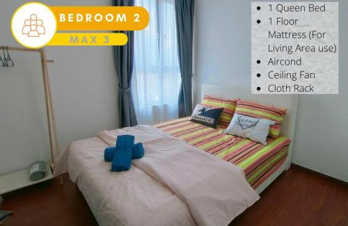 Shah Alam Apartment | Cozy 2R2B Relaxing Skyline Views #GA2