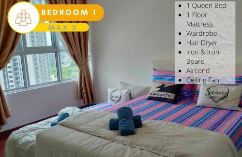 Shah Alam Apartment | Cozy 3R2B Relaxing Skyline Views #GA1